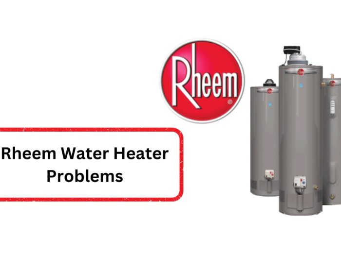 Rheem water heater problems